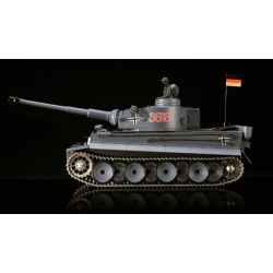 Czołg zdalnie sterowany ASG/IR/dźwięk/dym 1:16 German Tiger 1 RTR 2.4Ghz - Heng Long 3818-1U (S)